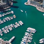 Dubai Marina. View from above
